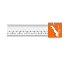 DT-22 гибкий потолочный плинтус с орнаментом в Новосибирске