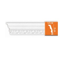 DT 33 гибкий потолочный плинтус с орнаментом DECOMASTER в Новосибирске