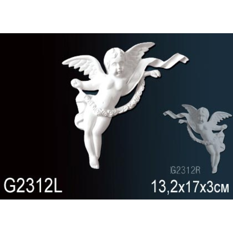 Декоративный элемент G2312L Ангелочки