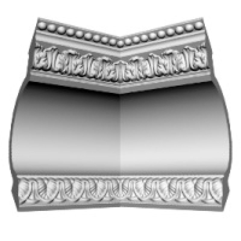 Потолочный плинтус glanzepol GP81