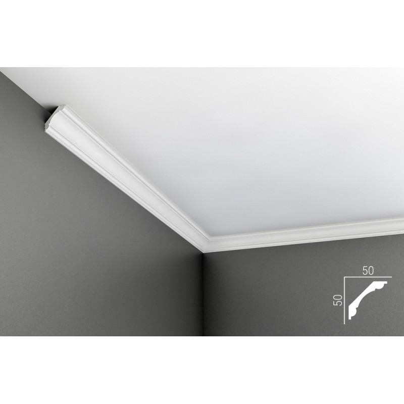 Карниз К001, 50x50, экополимер