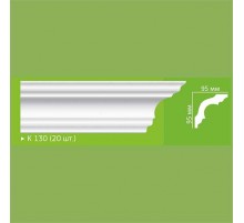 Профиль экструзионный 2м HS K130 (20) в Новосибирске