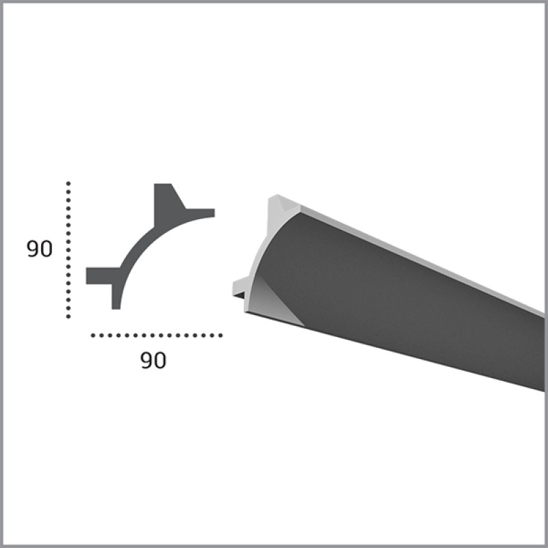 Профиль для светодиодной подсветки KF 703