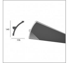 Карниз гибкий для светодиодной подсветки KF 708 в Новосибирске