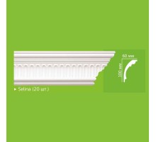 Плинтус потолочный HS Selina (20) в Новосибирске