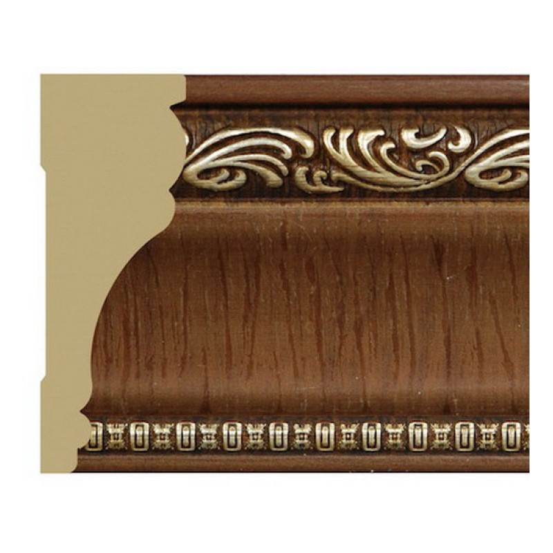 Цветная лепнина  Молдинг широкийT1011-BR
