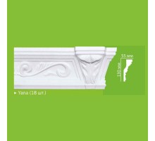 Плинтус потолочный HS Jana (18)