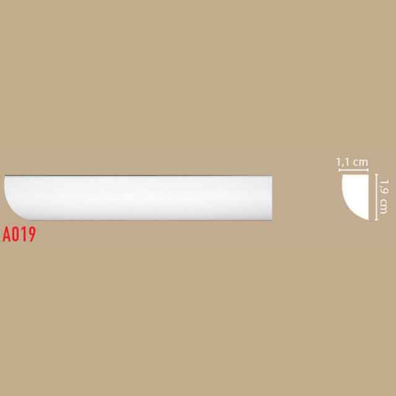 A019/140 Молдинг (19*11*2000мм)