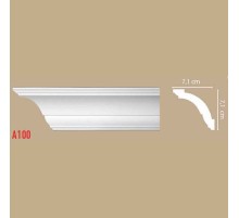 A100/21 Плинтус ДМ(71*71*2000мм) в Новосибирске