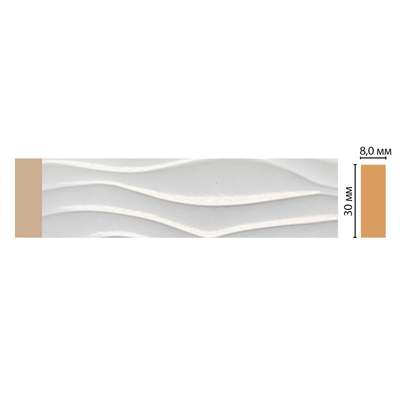 D044-114 ШК/91 молдинг DECOMASTER(30*8*2400 мм)