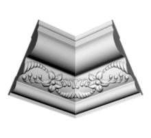 Уголки к молдингу из пенопласта GPM1 в Новосибирске