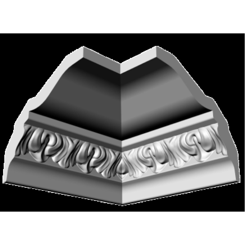 Уголки к потолочному плинтусу GP11