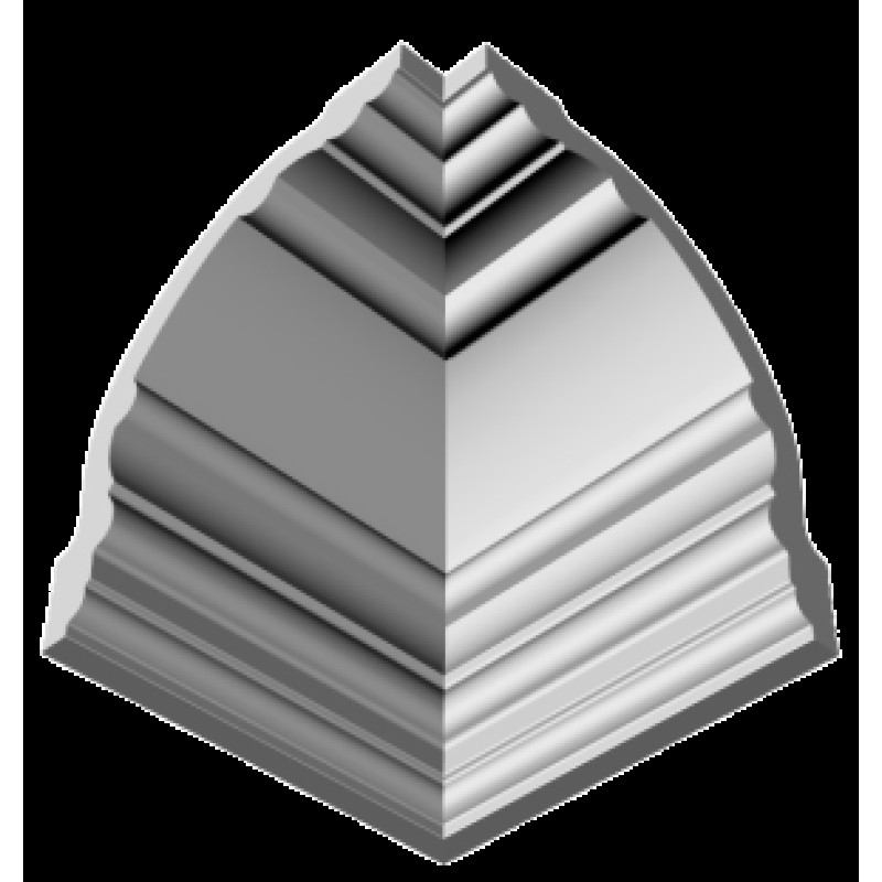 Уголки к потолочному плинтусу GP20