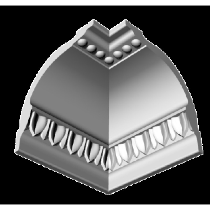 Уголки к потолочному плинтусу GP22