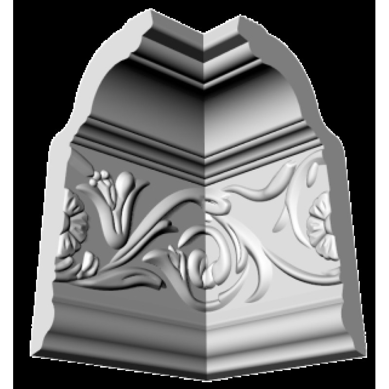 Потолочный плинтус glanzepol GP4