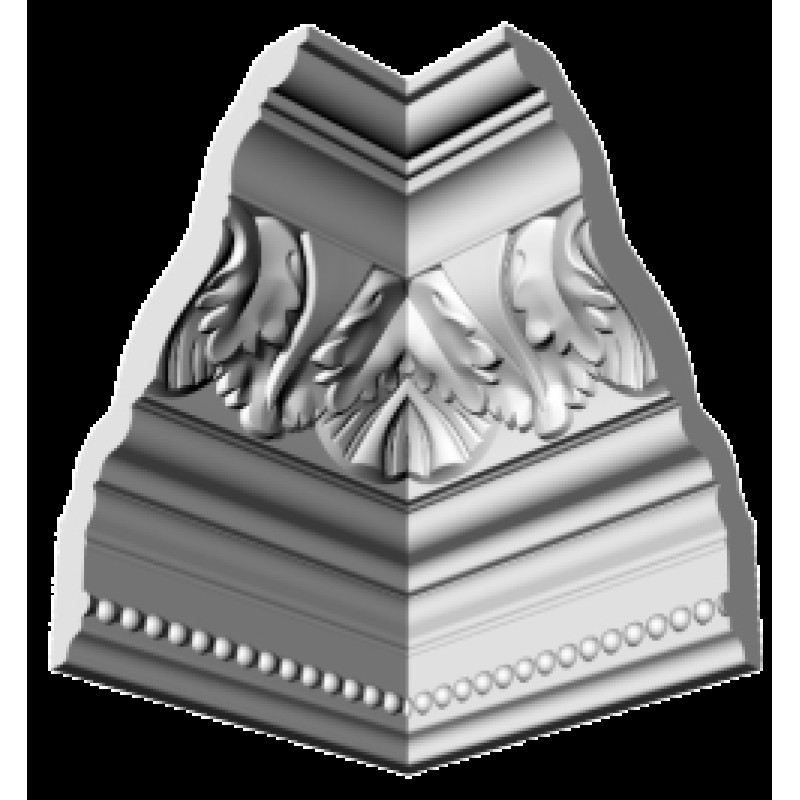 Потолочный плинтус glanzepol GP6