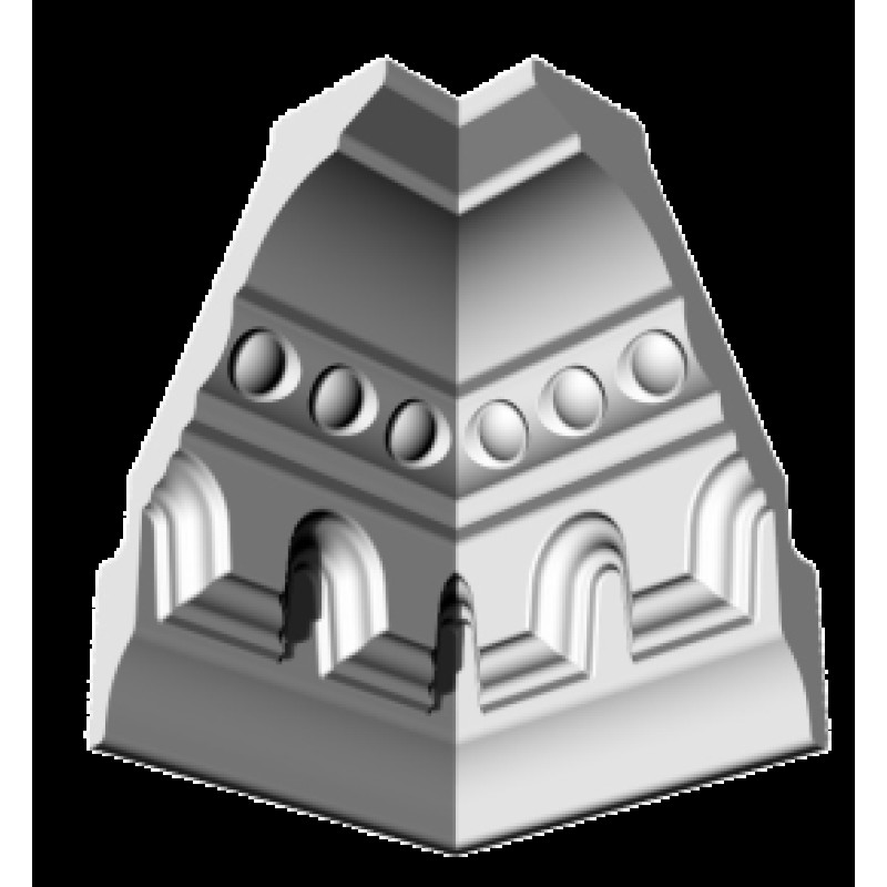 Потолочный плинтус glanzepol GP8