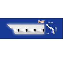 Плинтус потолочный инжекционный KenoРol Р47