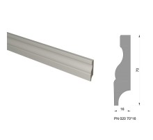 Плинтус напольный PN 020 из МДФ в Новосибирске