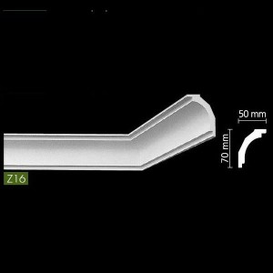 Гладкий потолочный профиль Z16