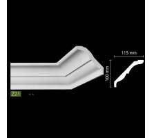 Гладкий потолочный профиль Z21