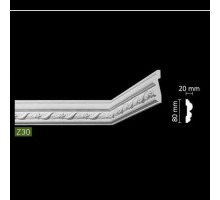 Гладкий Потолочный гибкий профиль Z30