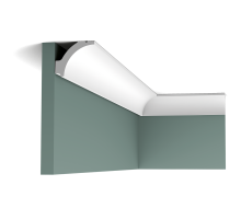 Плинтус потолочный без орнамента C260 в Новосибирске