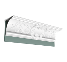 Гибкий потолочный плинтус C338A в Новосибирске