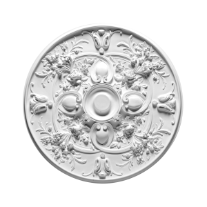Потолочная розетка с узорамиR24