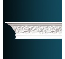 потолочный плинтус с орнаментом Гибкий AA014F в Новосибирске