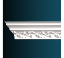 потолочный плинтус с орнаментом Гибкий AA028F в Новосибирске
