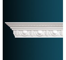 потолочный плинтус с орнаментом Гибкий AA038F в Новосибирске
