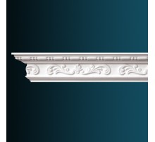 потолочный плинтус с орнаментом Гибкий AA044F в Новосибирске