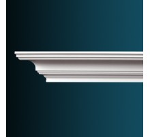 AB116 Плинтус потолочный без орнамента в Новосибирске