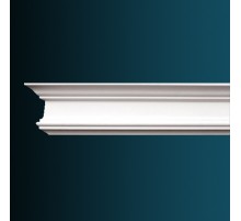 AB137 Плинтус потолочный без орнамента в Новосибирске