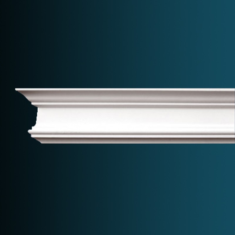 AB137 Плинтус потолочный без орнамента