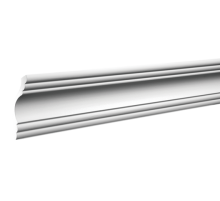 Плинтус потолочный без орнамента 1.50.102 в Новосибирске