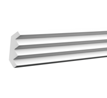 Плинтус потолочный без орнамента 1.50.140 в Новосибирске