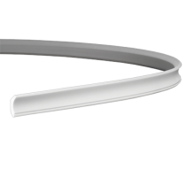 Плинтус потолочный без орнамента 1.50.157 гибкий