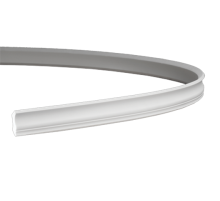 Плинтус потолочный без орнамента 1.50.158 гибкий в Новосибирске