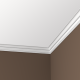 Плинтус потолочный без орнамента 1.50.174