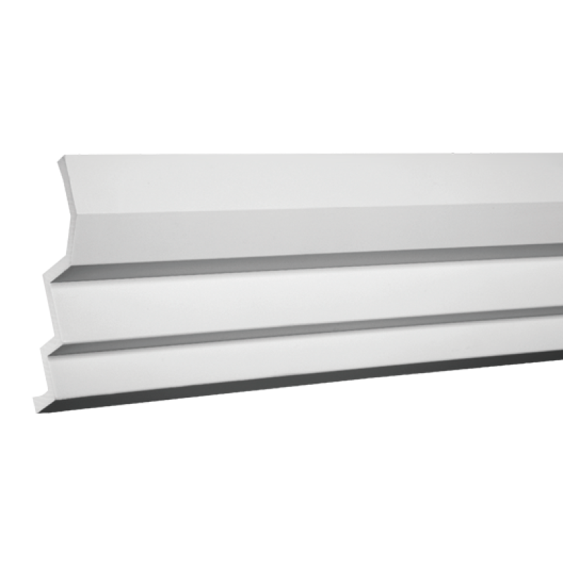 Плинтус потолочный без орнамента 1.50.260