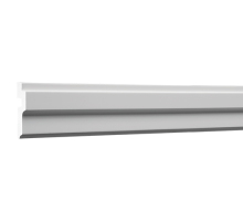 Плинтус потолочный без орнамента 1.50.266