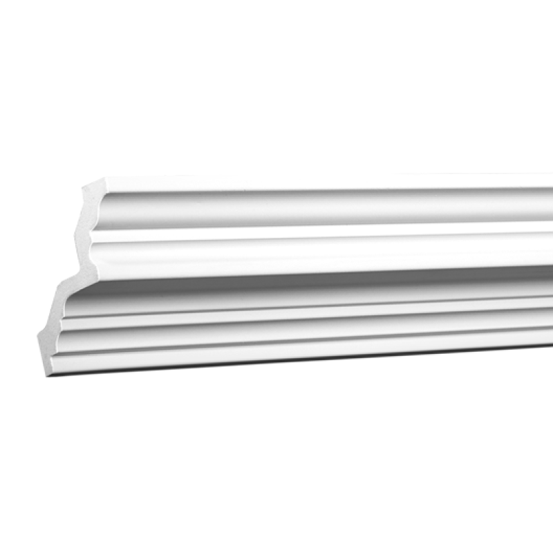 Плинтус потолочный без орнамента 1.50.286