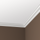 Потолочный плинтус (карниз без орнамента) Гибкий1.50.288F