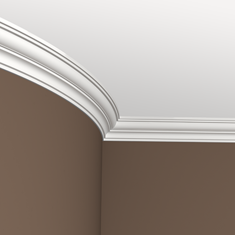 Потолочный плинтус (карниз без орнамента) Гибкий1.50.288F