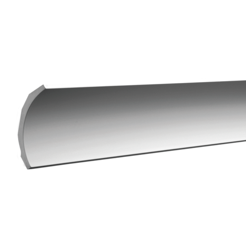 Плинтус потолочный без орнамента 1.50.165