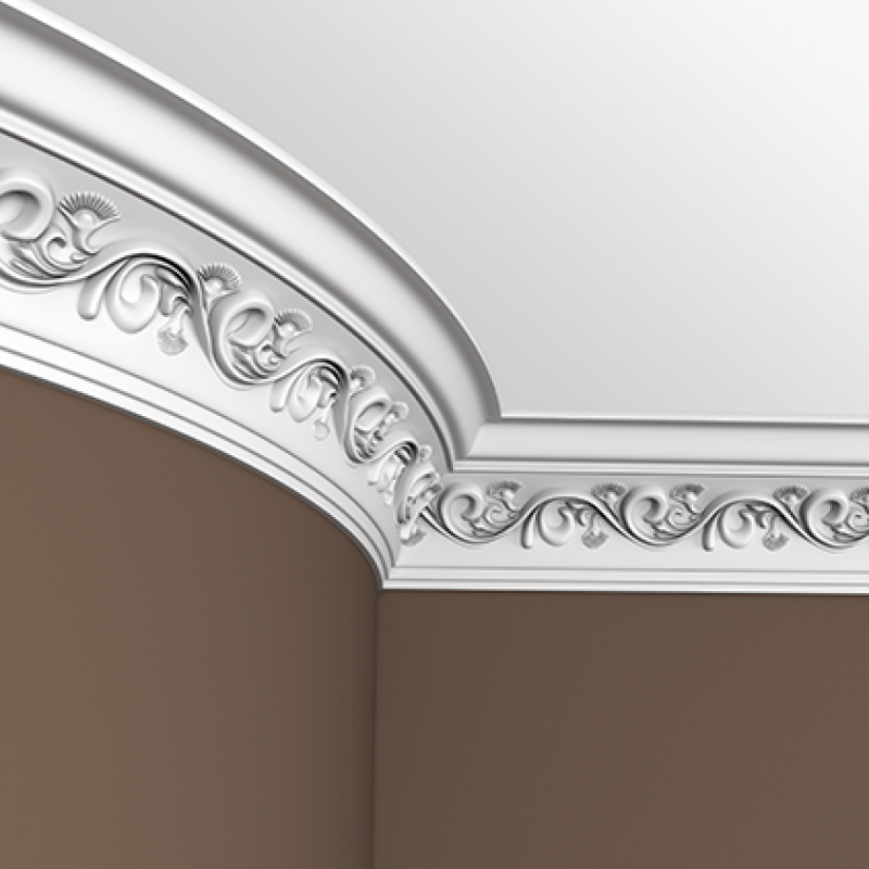 потолочный плинтус с орнаментом 1.50.185