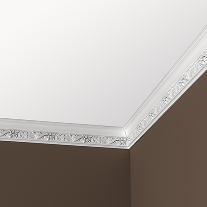 потолочный плинтус с орнаментом 1.50.259