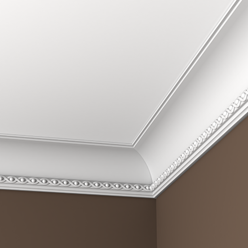 потолочный плинтус с орнаментом 1.50.107